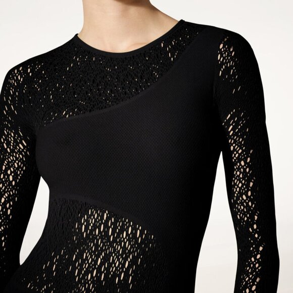 Wolford W Net Bodysuit NWT Size S